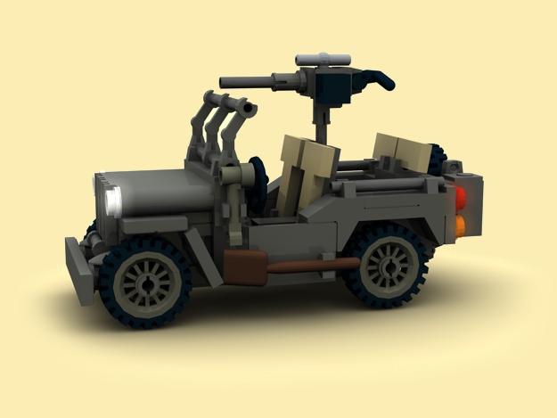 Lego ww2 willys jeep ebay #5