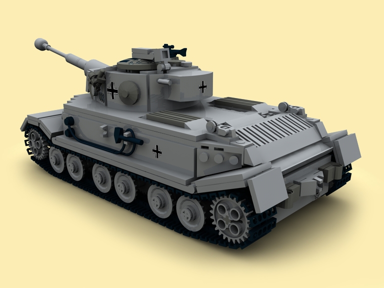 CUSTOM PDF Bauanleitung WW2 WWII Panzer TIGER Porsche PT für LEGO ...