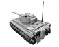 Preview: BlueBrixx Tiger Tank modells 681 parts(100731)