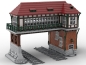 Preview: BlueBrixx Gantry Signal Box, double track 102536