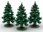 Preview: BlueBrixx Fir trees, set of 3 741 parts