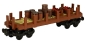 Preview: BlueBrixx Classical Western Train Freight wagon 237 parts 102896