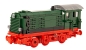 Preview: BlueBrixx Train Diesel locomotive V36 green 320 parts 102938