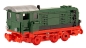 Preview: BlueBrixx Train Diesel locomotive V36 green 320 parts 102938