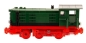 Preview: BlueBrixx Train Diesel locomotive V36 green 320 parts 102938