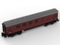 Preview: BlueBrixx Dining Car dark red 699 parts 102958