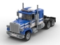 Preview: BlueBrixx Classic US Truck blue 103458