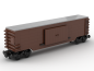 Preview: BlueBrixx Train Boxcar hicube 60 ft 101374