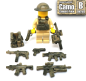 Preview: Brickarms Camo Combat Pack B - BRAVO Waffen Set für LEGO Figuren Weapoen Pack 10 tlg.