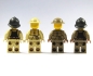 Preview: 4 Custom soldiers tan dark tan WW2 figure UV printed from LEGO® parts