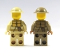 Preview: Custom Brickizimo Figure officer in the British Army made of LEGO® parts