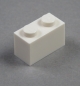 Preview: LEGO brick 1x2 white 3004