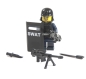 Preview: Custom Figure Police made of LEGO® parts an Custom accessories Shild SWAT