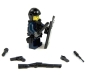 Preview: Custom Figure Police made of LEGO® parts an Custom accessories SWAT Shild