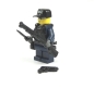 Preview: Custom Figure Agent from LEGO® parts and custom accessories blue