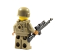 Preview: SWAT Custom Figure from LEGO parts and BrickArms parts tan dark