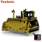 Preview: Custom Bulldozer - Minifigscale instruction