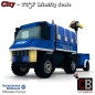 Preview: Custom THW Model instruction - Unimog and light mast