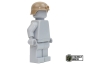 Preview: 5 Combat Brick Custom Moderner Kampf Helm für LEGO® Figuren dark tan