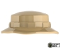 Preview: Combat Brick soldiers Boonie hat 5 peaces in drak tan for LEGO® figures