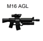 Preview: Brickarms M16 AGL black for LEGO figures black for LEGO figures