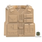 Preview: Combat Brick Special Force Weste mit Weste für LEGO® Figuren in der Farbe dark tan