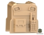 Preview: Combat Brick Special Force Weste mit Weste für LEGO® Figuren in der Farbe dark tan