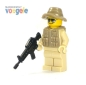 Preview: Custom Figure SWAT Police with weapen and much accessories made of LEGO bricks (Mini7.)
