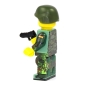 Preview: Custom Figure German Bundeswehr Soldier with Gun made of LEGO R1/R7/F11