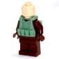 Preview: Minifig.cat Custom taktische Weste B12 für LEGO® Figuren in der Farbe Sandgrün