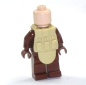 Preview: Minifig.cat Custom Weste L4s für LEGO® Figuren in der Farbe tan