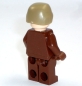 Preview: 5 Minifig.cat Custom LWH leicht Helme für LEGO® Figuren in der Farbe dark tan