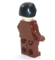 Preview: 5 Minifig.cat Custom LWH leicht Helme für LEGO® Figuren in der Farbe schwarz