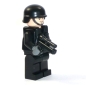 Preview: Custom Figure SWAT soldier with weapen and much Brickarms accessories made of LEGO bricks gun