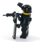 Preview: Custom Figure SWAT soldier with CombatBrick weapen and much accessories made of LEGO bricks
