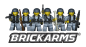 Preview: Brickarms Deutsche WW2 Weste Feldausrüstung Fallschirmjäger für LEGO® Figuren grau