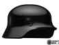 Preview: 5 Combat Brick Custom WW2 Helme für LEGO® Figuren schwarz