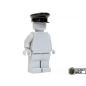 Preview: 5 Combat Brick Custom WW2 Offizier Hut für LEGO® Figuren schwarz