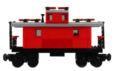 BlueBrixx Classical Western Train Caboose Wagon 376 parts 102895