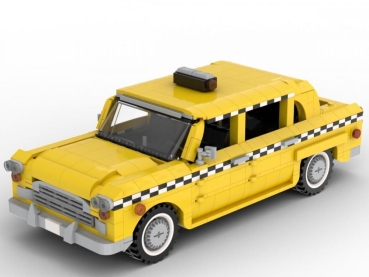 BlueBrixx american yellow Taxi 103298