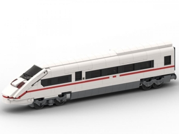 BlueBrixx Express Train white red 2518 parts 103738