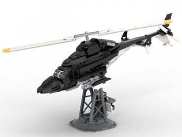 BlueBrixx Black Helicopter 103364