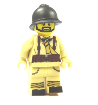 French custom soldier high quality printed with LEGO® and custom parts