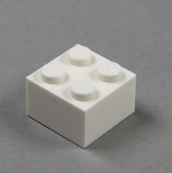 LEGO brick 2x2 white 3003