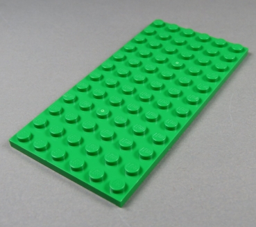 LEGO plate 6x12 light green