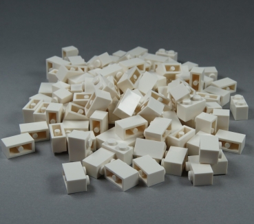 LEGO brick 1x2 white 3004