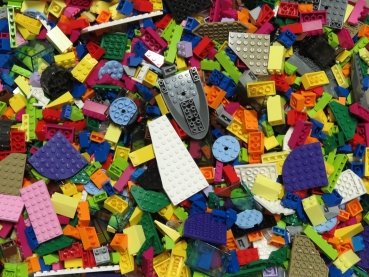 0,5 kg LEGO Stone ca. 300 parts New