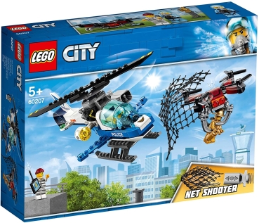 LEGO® 60207 City Polizei Drohnenjagd Hubschrauberspielzeug
