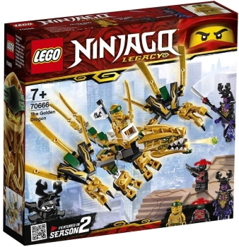 LEGO® 70666 NINJAGO Goldener Drache mit Actionfiguren