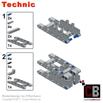 Custom RC Fernsteuerung für Power Funktion Bauanleitung